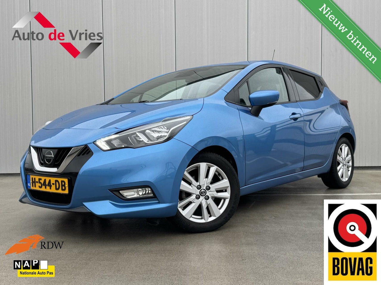 Nissan Micra - 1.0IG-T N-Connecta|Navi|NL-Auto|CarPlay/Android - AutoWereld.nl