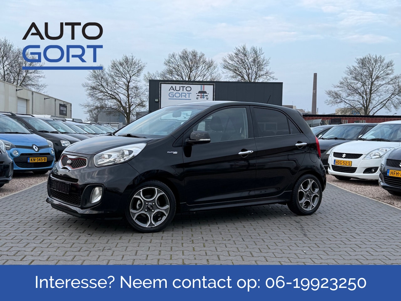 Kia Picanto - 1.2 CVVT Platinum Edition | Leer | 5 Deurs | Clima | Stuur/Stoelverw. | LED | - AutoWereld.nl