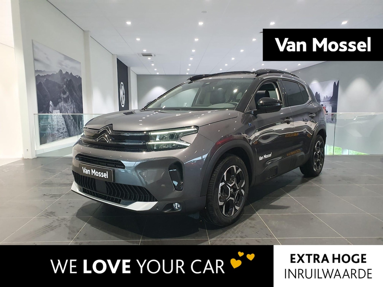 Citroën C5 Aircross - 1.6 Plug-in Hybrid Plus 225 | Elektrische voorstoel | Schuif- en kanteldak | Elektrische a - AutoWereld.nl