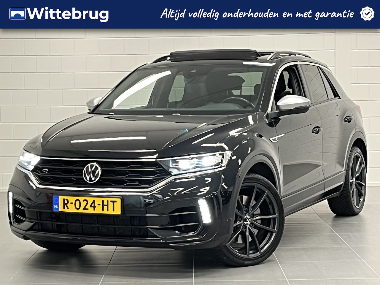 Volkswagen T-Roc - 2.0 TSI 4Motion R PANORAMADAK | FULL LED | NAVIGATIE | 300 PK! - AutoWereld.nl