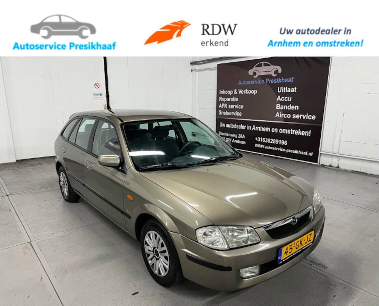 Mazda 323 Fastbreak - 1.5i LS AIRCO / NAP / TREKHAAK - AutoWereld.nl