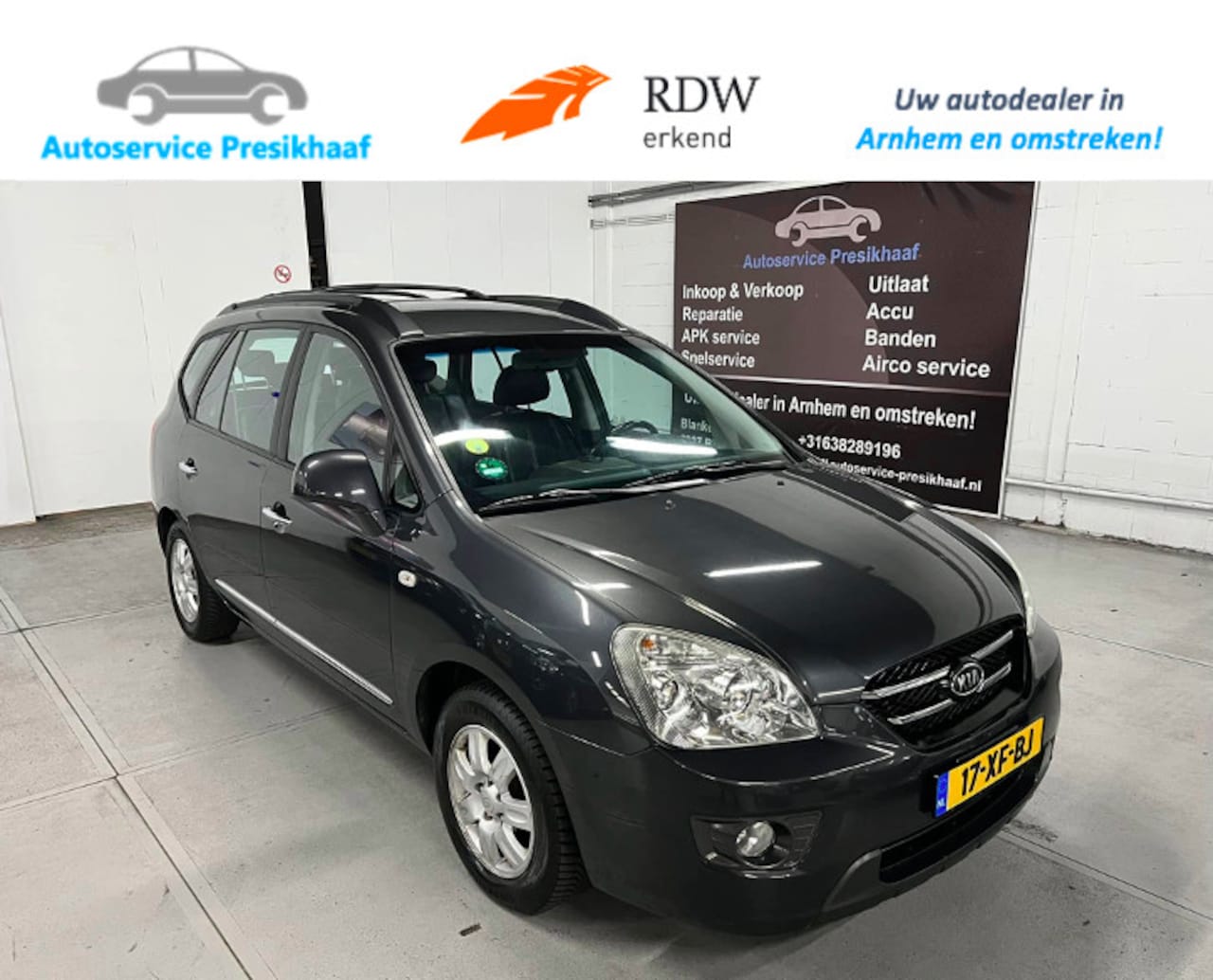 Kia Carens - 2.0 CVVT X-clusive 7p. NAP / NAVIGATIE / LEDER - AutoWereld.nl