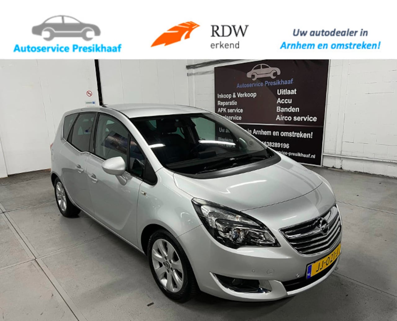 Opel Meriva - 1.4 Turbo Blitz Automaat ECC / NAVI / VOL-LEDER - AutoWereld.nl