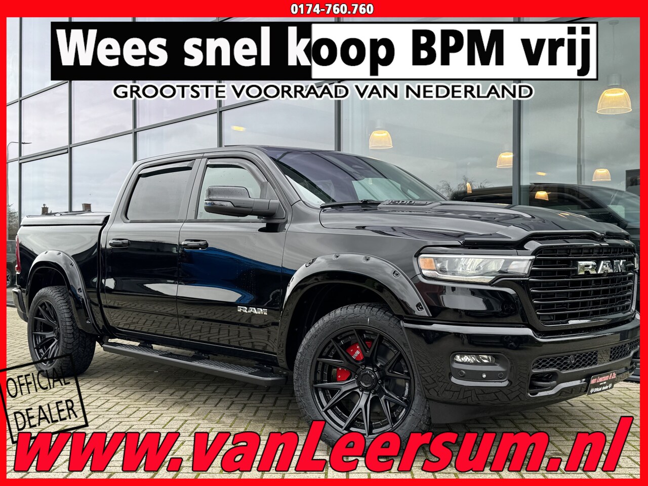 Dodge Ram Pick Up - MY25 3.0 Hurricane Laramie Sport XXL | Pano | Alpine | Achteruitrijcamera - AutoWereld.nl