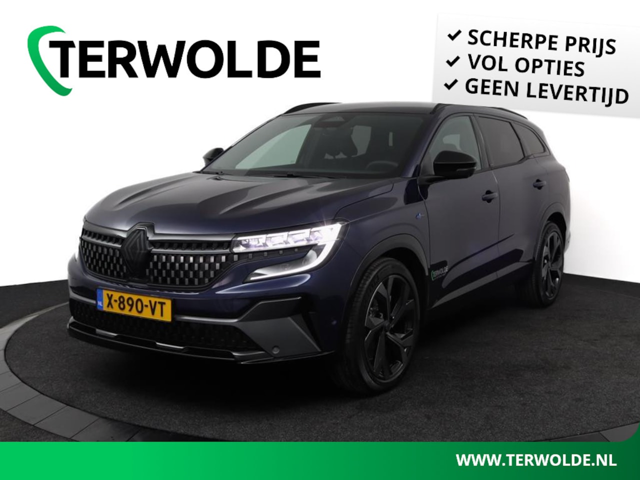 Renault Espace - E-Tech Hybrid 200 Esprit Alpine 7-Persoons | Pack Advanced Drive Assist | Pack Around View - AutoWereld.nl