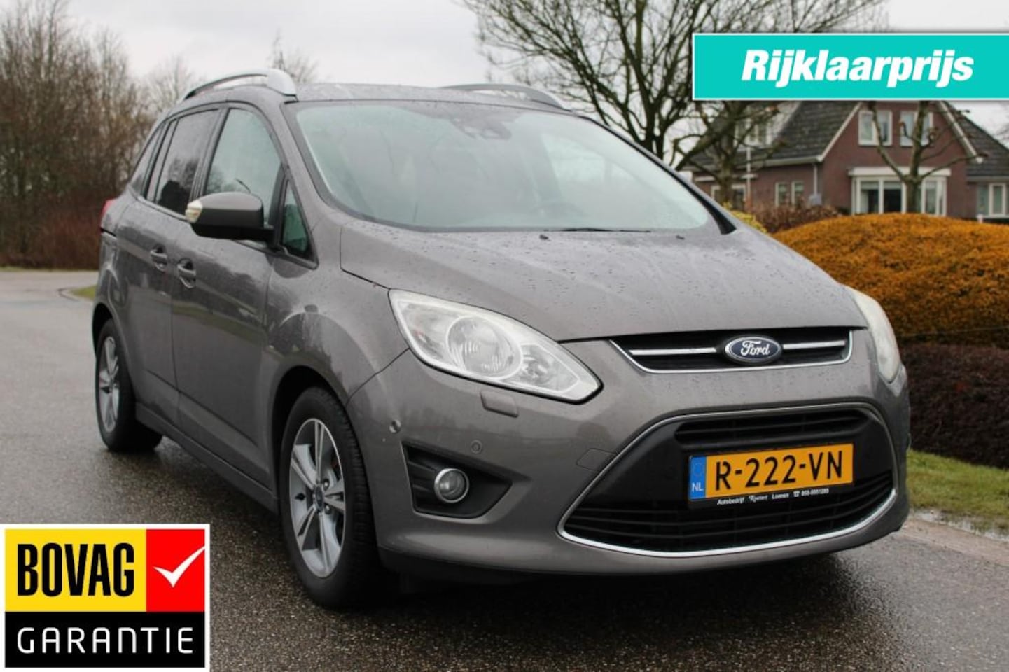 Ford Grand C-Max - 1.0 125pk Edition Plus 7-pers Airco/Cruise/Navi/PDC - AutoWereld.nl