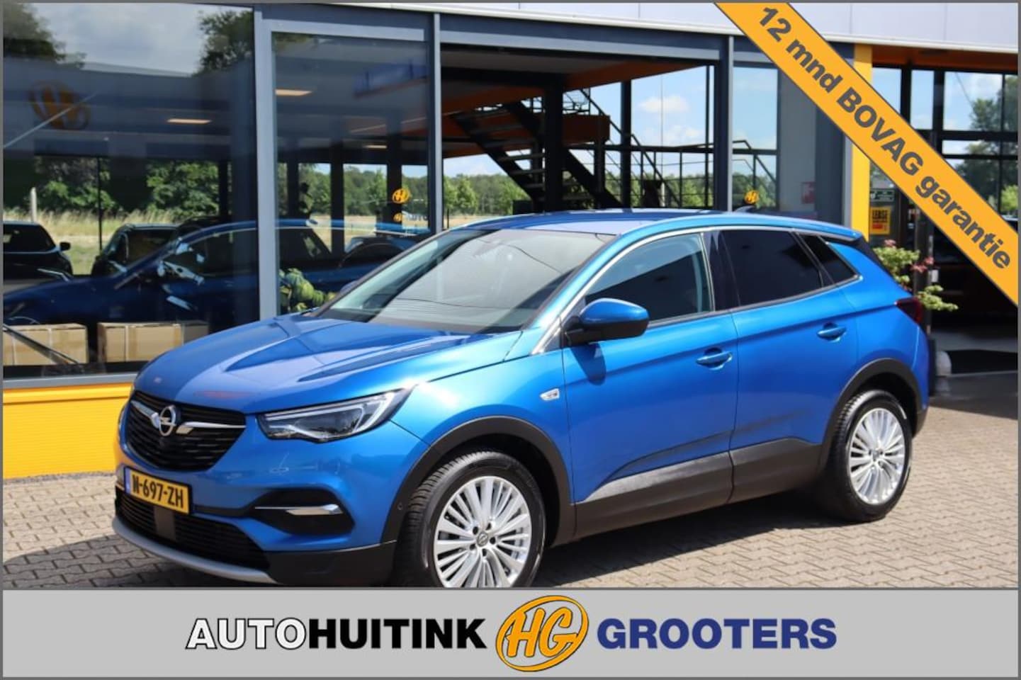 Opel Grandland X - 1.2 Turbo 130 pk Automaat  Innovation - Navi - Camera - AutoWereld.nl