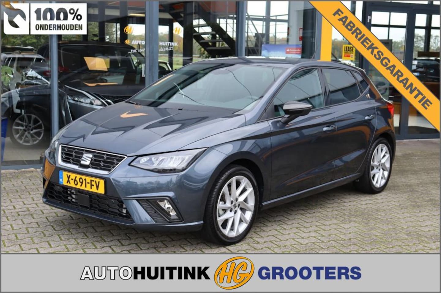 Seat Ibiza - 1.0 TSI 110 pk FR Business - LED - Navi/Applecarplay/Android - AutoWereld.nl