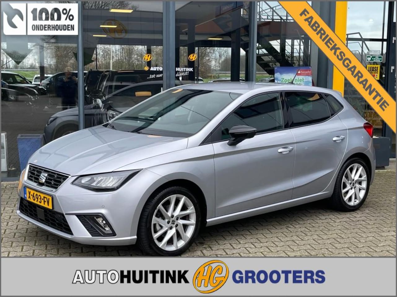 Seat Ibiza - 1.0 TSI 110 pk FR Business - LED - Navi/Applecarplay/Android - AutoWereld.nl