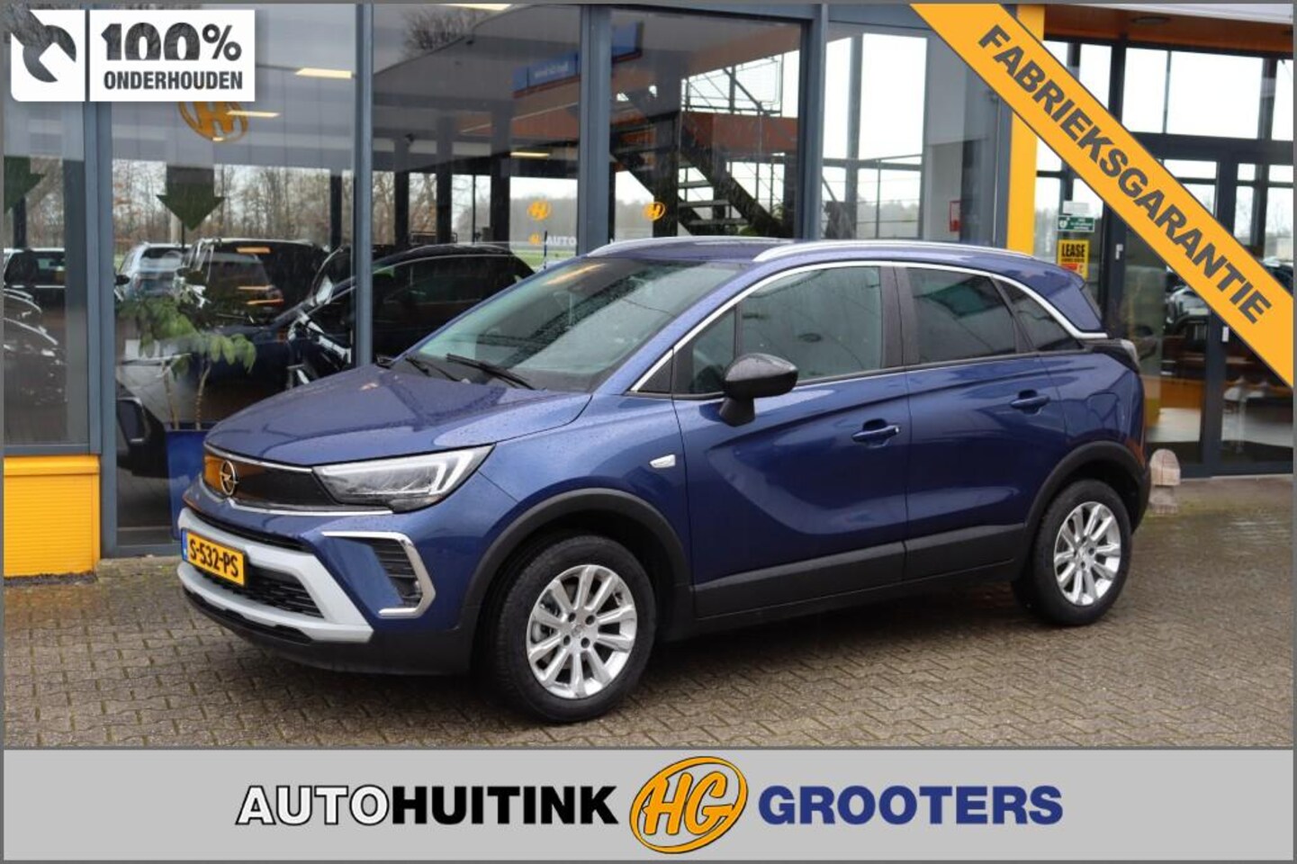 Opel Crossland - 1.2 T 130 pk Elegance - LED - Camera - AutoWereld.nl