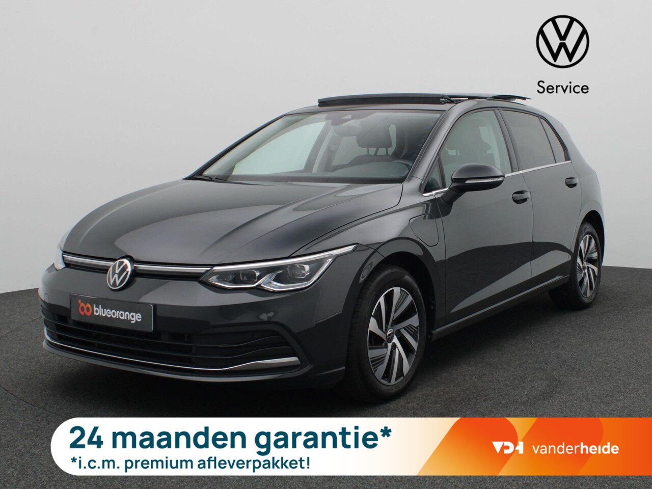 Volkswagen Golf - 1.4 eHybrid Style 204PK DSG Adaptieve Cruise Controle, Pano-Schuifdak, Achteruitrijcamera, - AutoWereld.nl