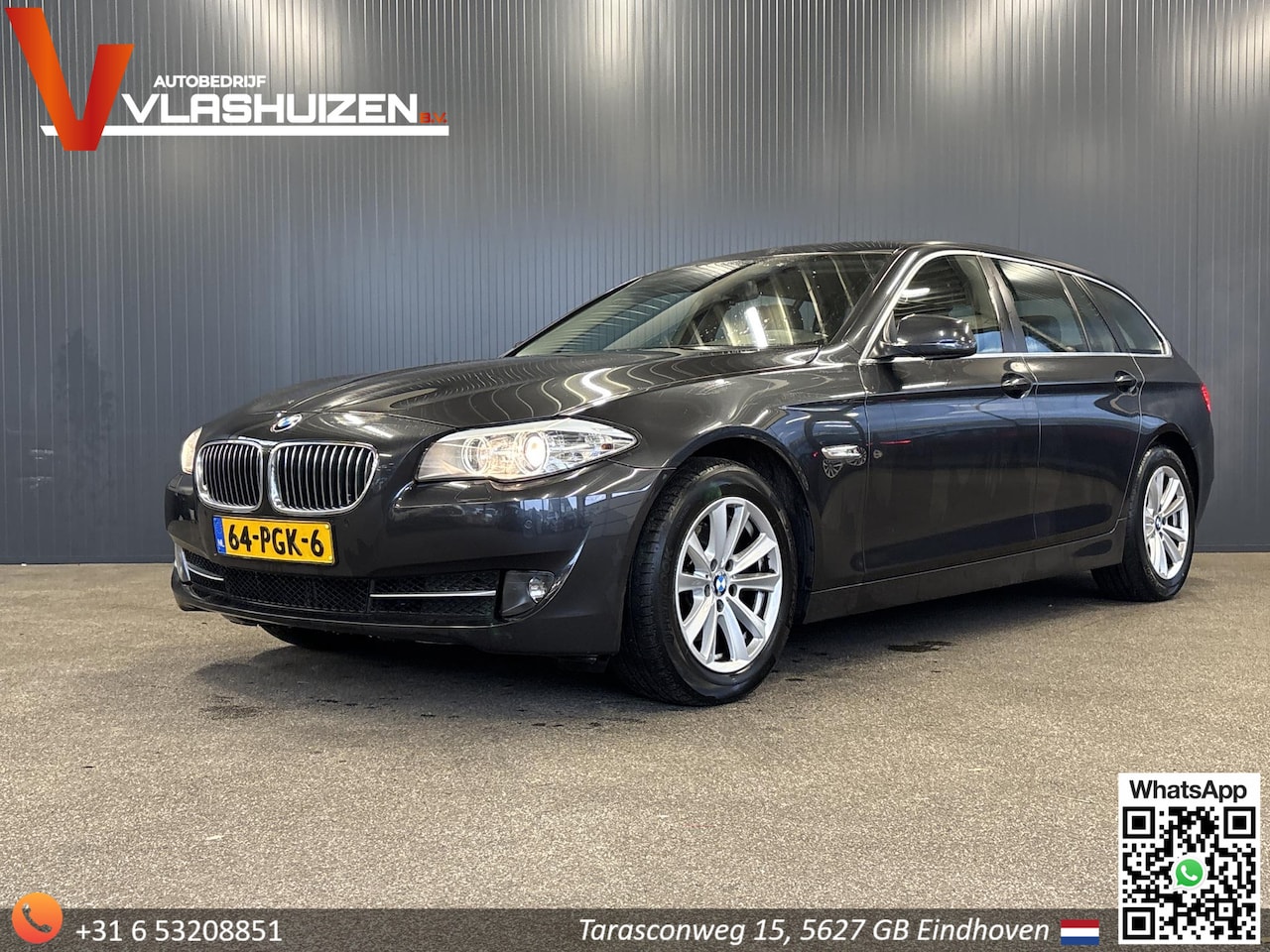 BMW 5-serie Touring - 520d Executive | Automaat | Leder | Climate | Cruise | Navi | PDC | - AutoWereld.nl