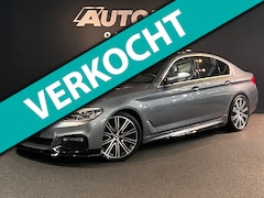 BMW 5-serie - 520d High Executive Edition M Lederen Memory stoelen/ H&K/ Carplay/ Standkachel/ 20"