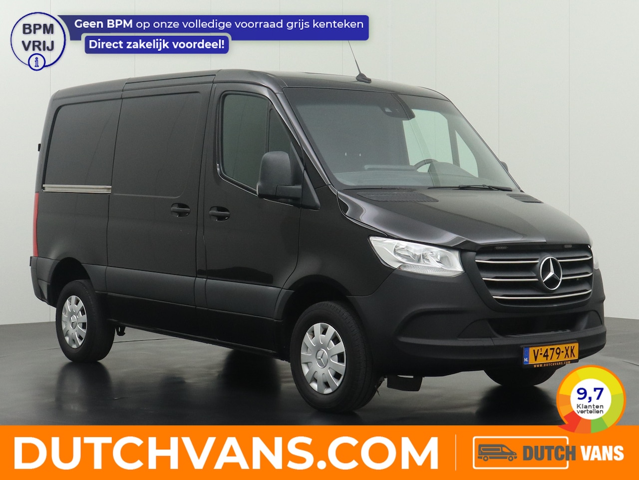 Mercedes-Benz Sprinter - 311CDI 7G-Tronic L1H1 | Navigatie | Camera | Airco | Trekhaak | 3-Persoons - AutoWereld.nl