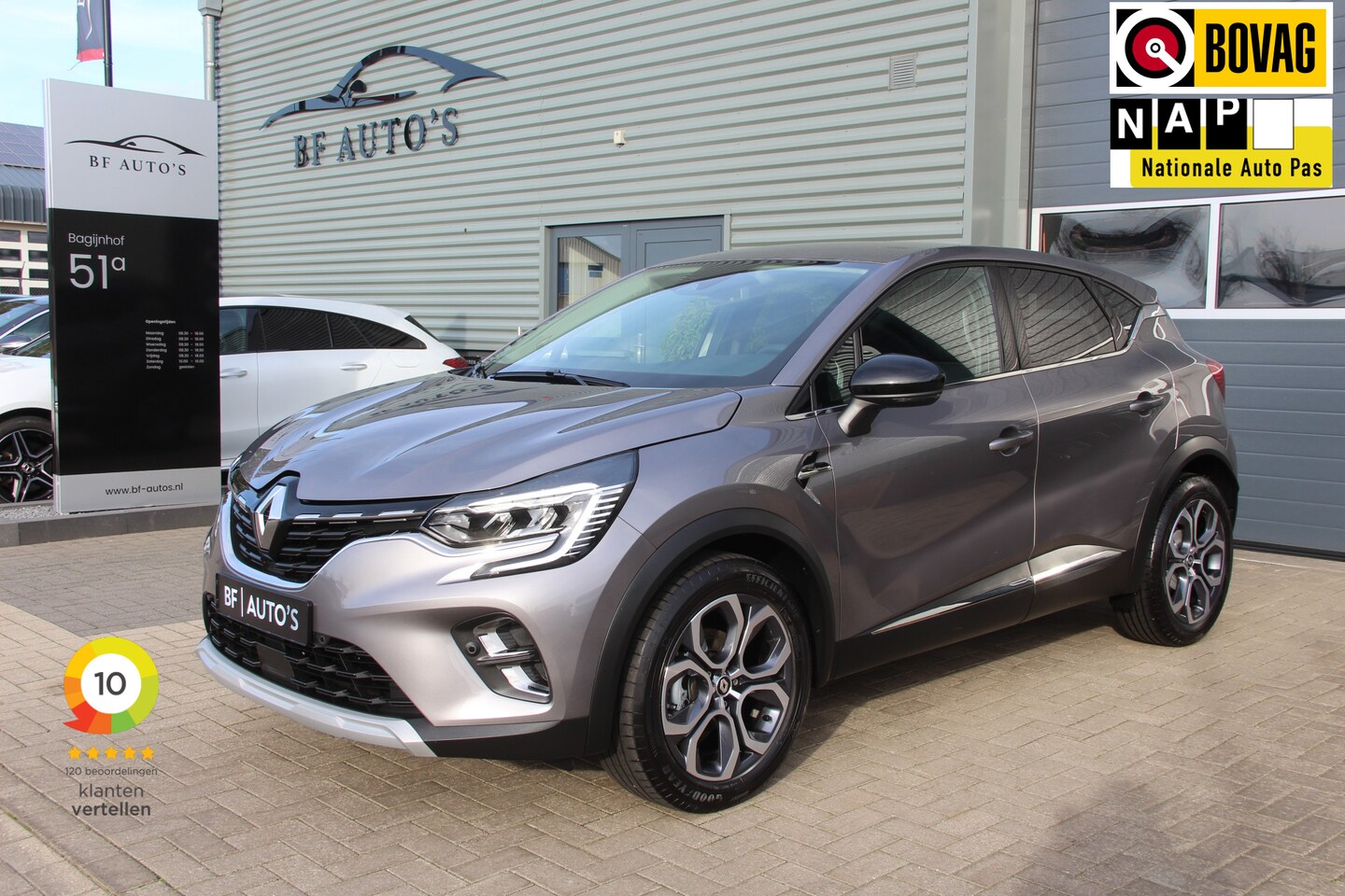 Renault Captur - 1.3 TCe HYBRID 140Pk R.S. Line Automaat ACC | Camera | Apple Carplay | Android auto | Keyl - AutoWereld.nl