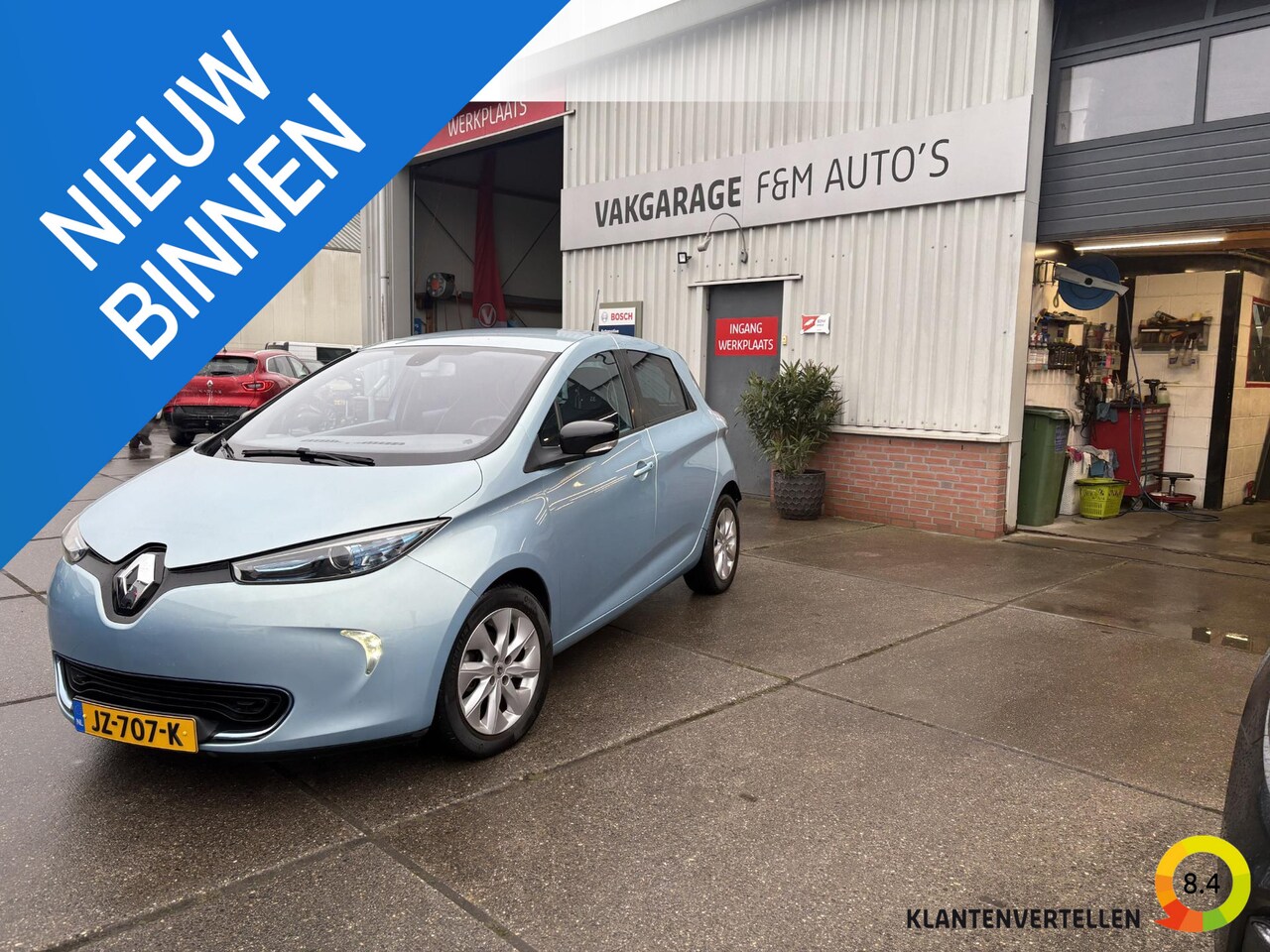 Renault Zoe - Q210 Zen Quickcharge 22 kWh (ex Accu) accu pakket is aangekocht dus geen lease - AutoWereld.nl