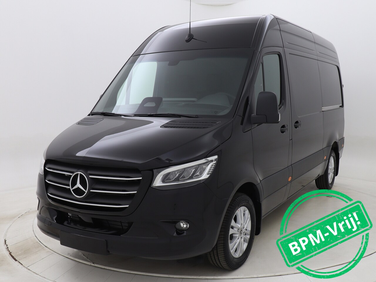 Mercedes-Benz Sprinter - 319CDI 190PK L2H2 RWD SELECT 9G-tronic | Full LED koplampen | Nieuw model 2024 | Navigatie - AutoWereld.nl