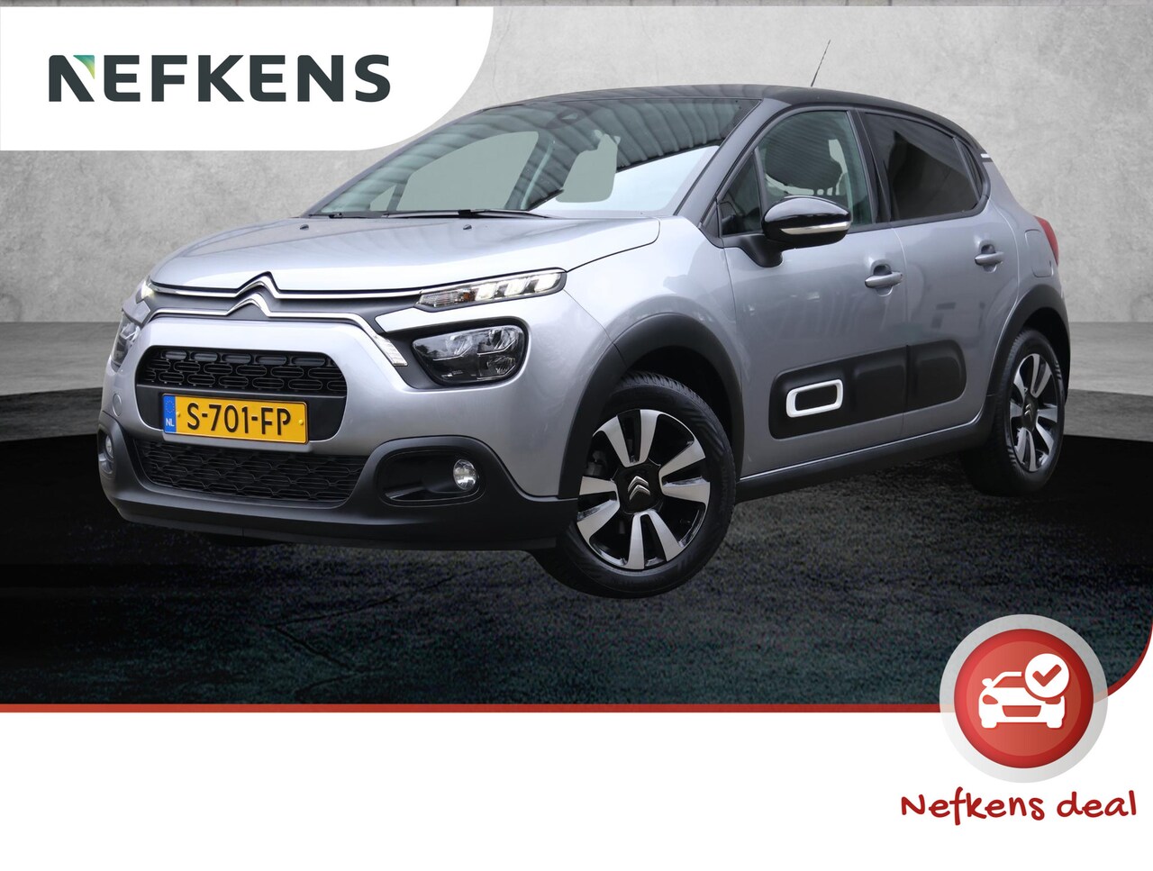 Citroën C3 - 82pk Feel Edition | Climate | Cruise | Navigatie | Parkeerhulp | AppleCarPlay | TwoTone | - AutoWereld.nl