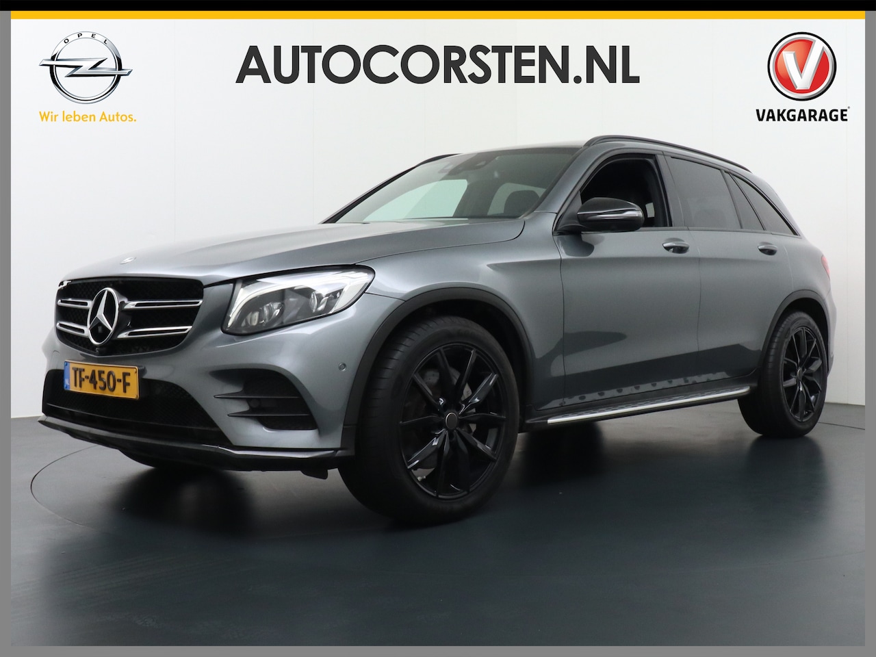 Mercedes-Benz GLC-klasse - 250 AMG4MATIC Leer+Elektr.Verst+Geheugen+Verwarmd Panormadak Trekhaak 360° Camera Navi Ecc - AutoWereld.nl