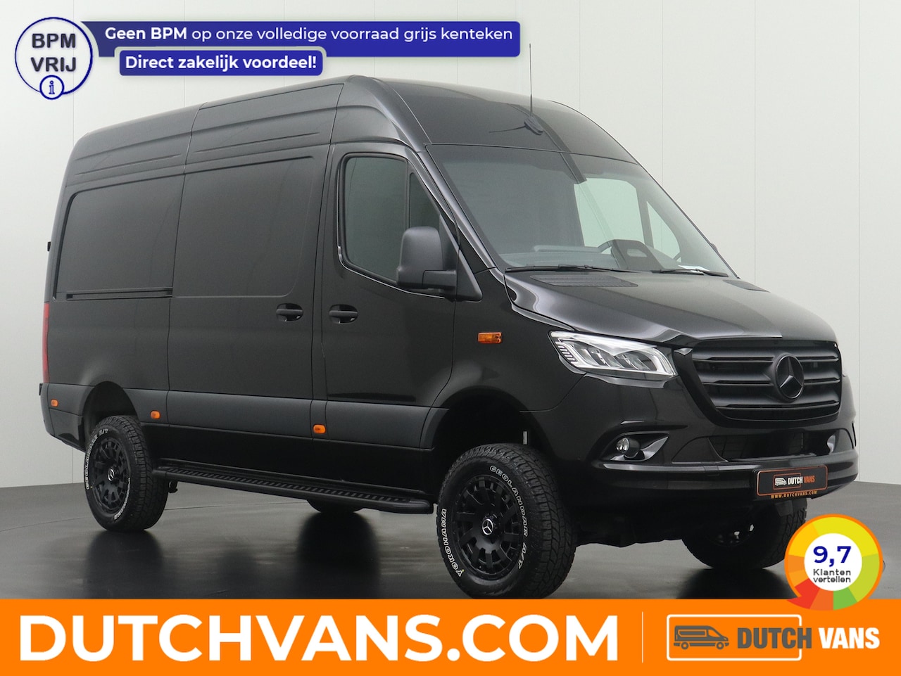 Mercedes-Benz Sprinter - 319CDI 9G-Tronic Automaat 4x4 Explorer | Led | Airco | Cruise | 10,25" Navigatie | Camera - AutoWereld.nl