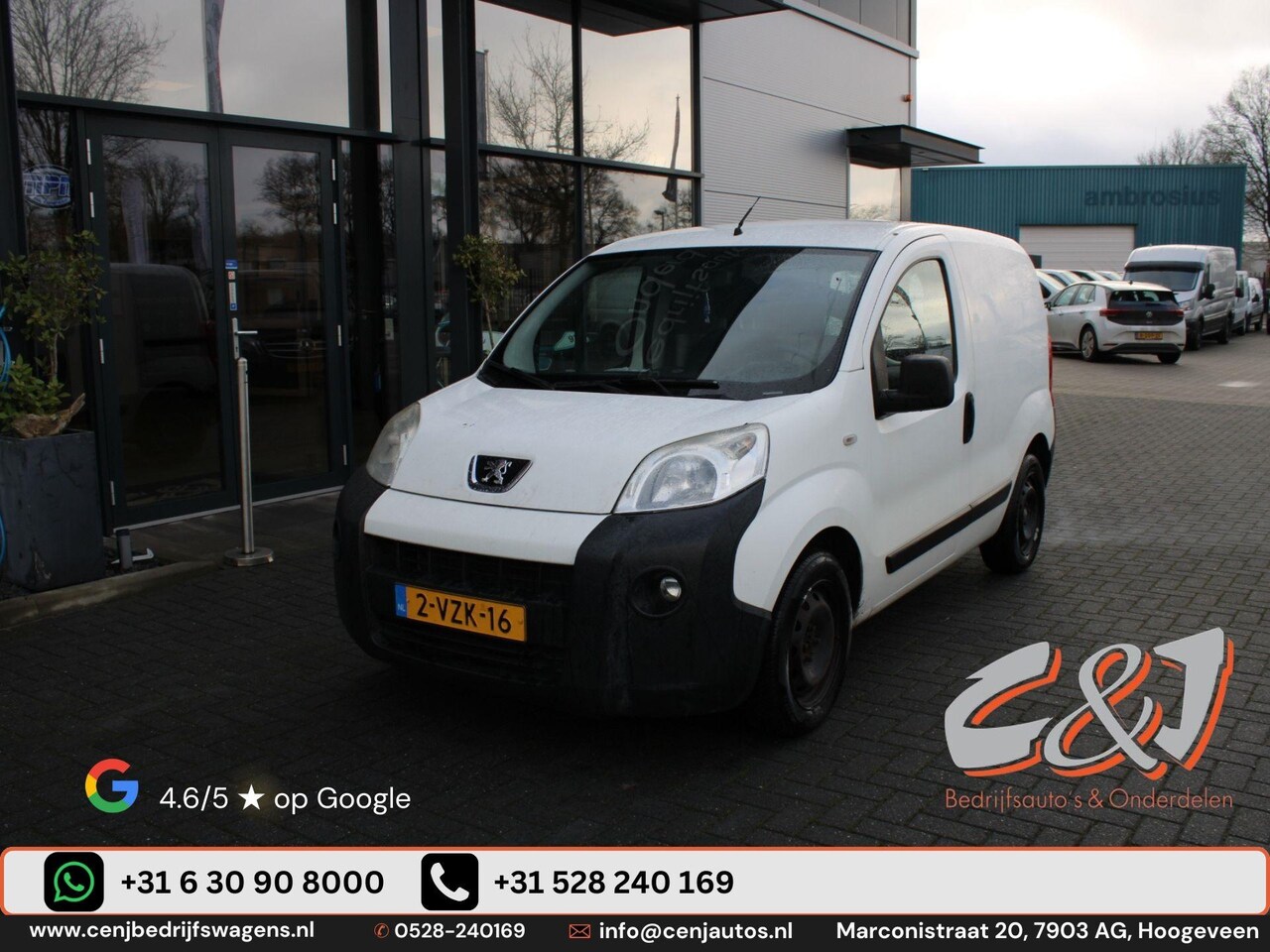 Peugeot Bipper - 1.3 HDi XT Profit + elek pakket airco schuifdeur turbo defect marge - AutoWereld.nl