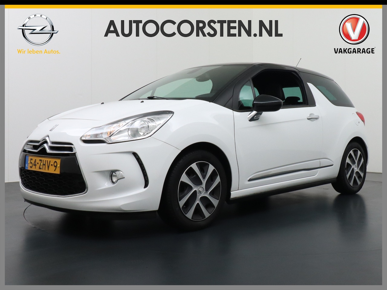 Citroën DS3 - 1.2VTi 82PK Ecc Pdc Cruise Control Led TrekhaakRegen-Lichtsensor ABS ESP Isofix So Chic Ke - AutoWereld.nl