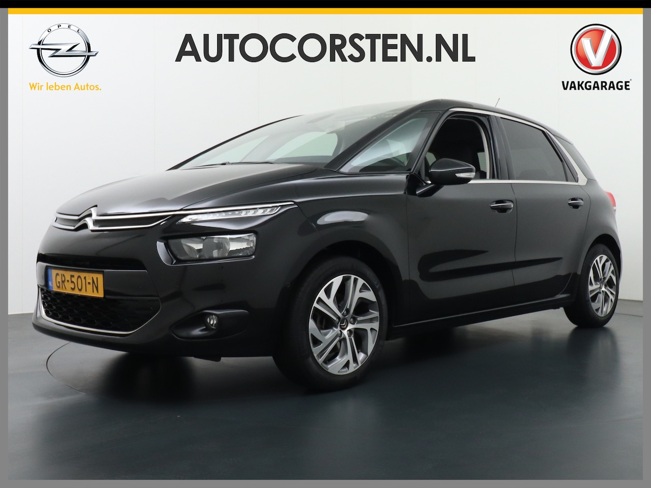 Citroën C4 Picasso - T131PK Navi Camera Pdc-v+a+Automatisch-InparkerenTrekhaak Ecc Cruise Control Keyless Led L - AutoWereld.nl