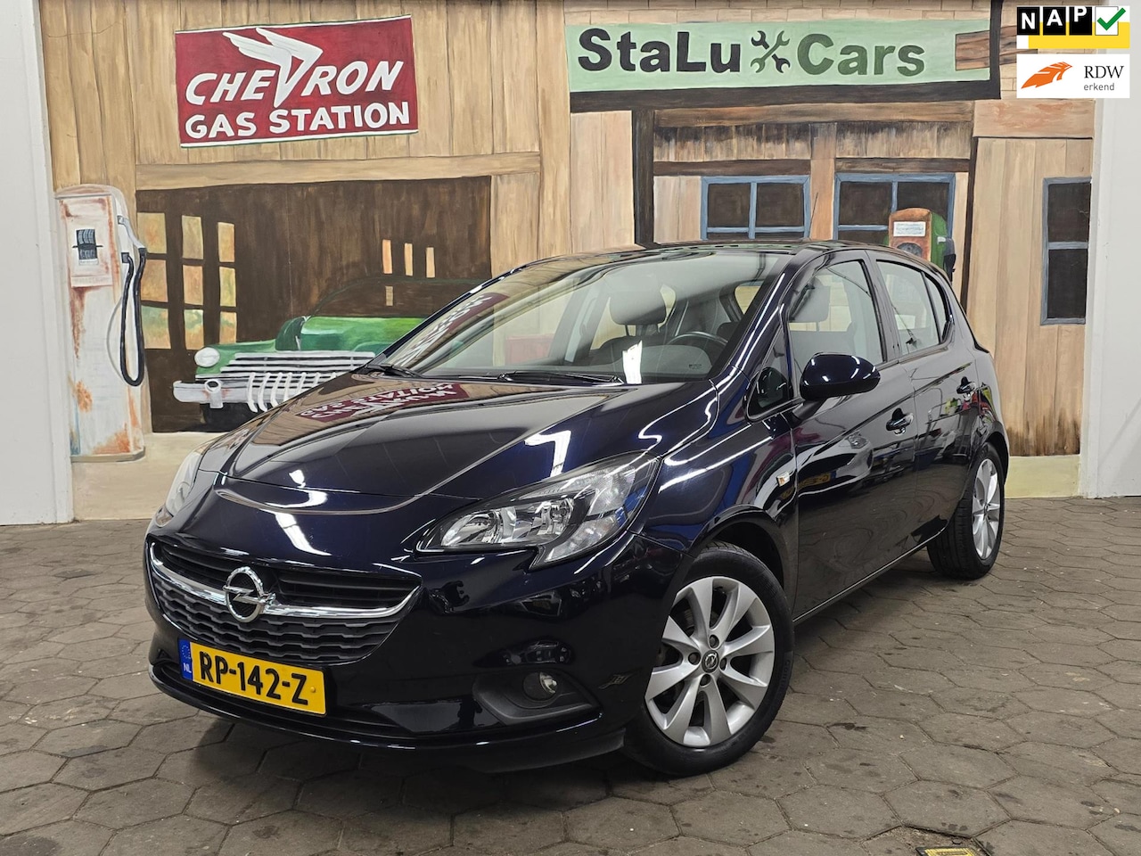 Opel Corsa - 1.4 Edition/N.A.P/AIRCO/NAVI/CRUISE/BOEKJES/ - AutoWereld.nl