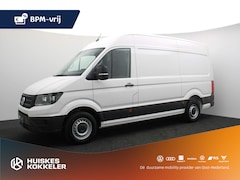 Volkswagen Crafter - Bestelwagen 2.0 TDI 140pk L3H3 | Trekhaak | Navi dmv draadloos app connect | *Actieprijs e