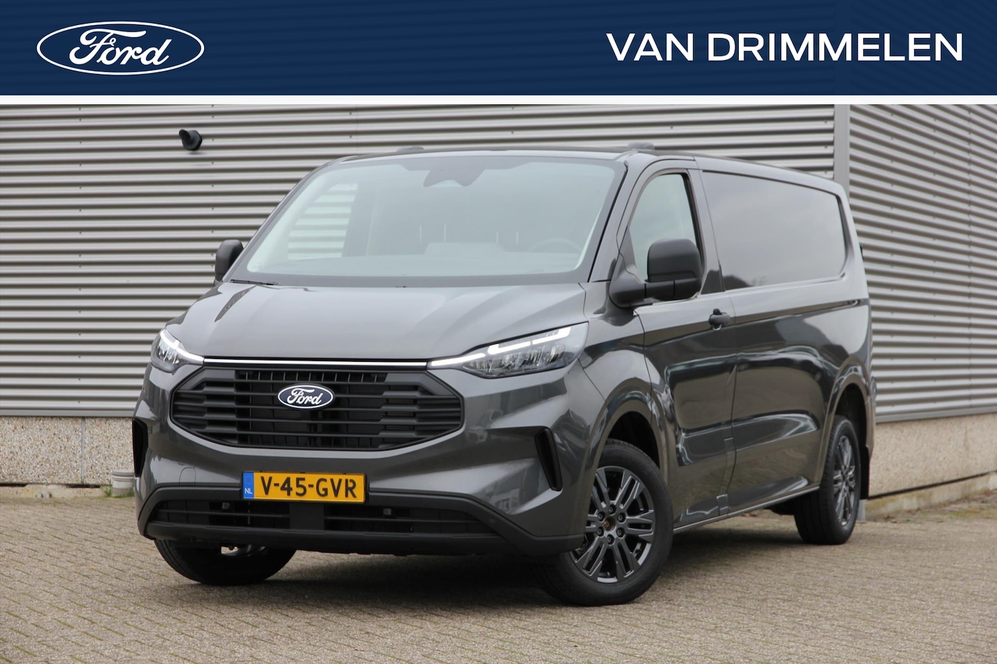 Ford Transit Custom - 2.0 EcoBlue 170PK L2 320 AUT 4X4 TREND 'Magnetic Grey' | - AutoWereld.nl