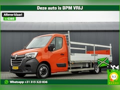 Renault Master - 2.3 dCi Open Laadbak met laadklep | Euro 6 | 164 PK | Cruise | Airco | Dubbel lucht