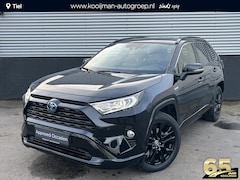 Toyota RAV4 - 2.5 Hybrid AWD Black Edition Leder/Alcantara, PDC, Stoelverwarming, Achteruitrijcamera, LM