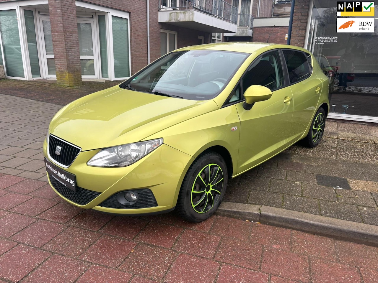 Seat Ibiza - 1.4 Sport airco el ramen stoelverwarming 5drs parksensoren 93285 km - AutoWereld.nl