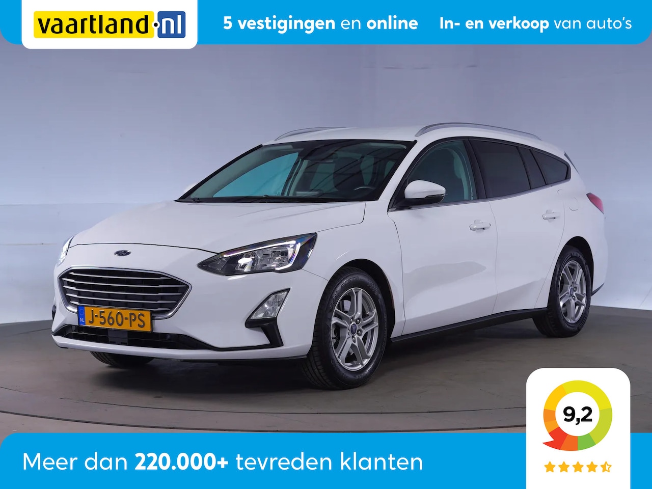 Ford Focus Wagon - 1.0 EcoBoost 125pk Trend Business Ed. [ Navi Camera ] - AutoWereld.nl