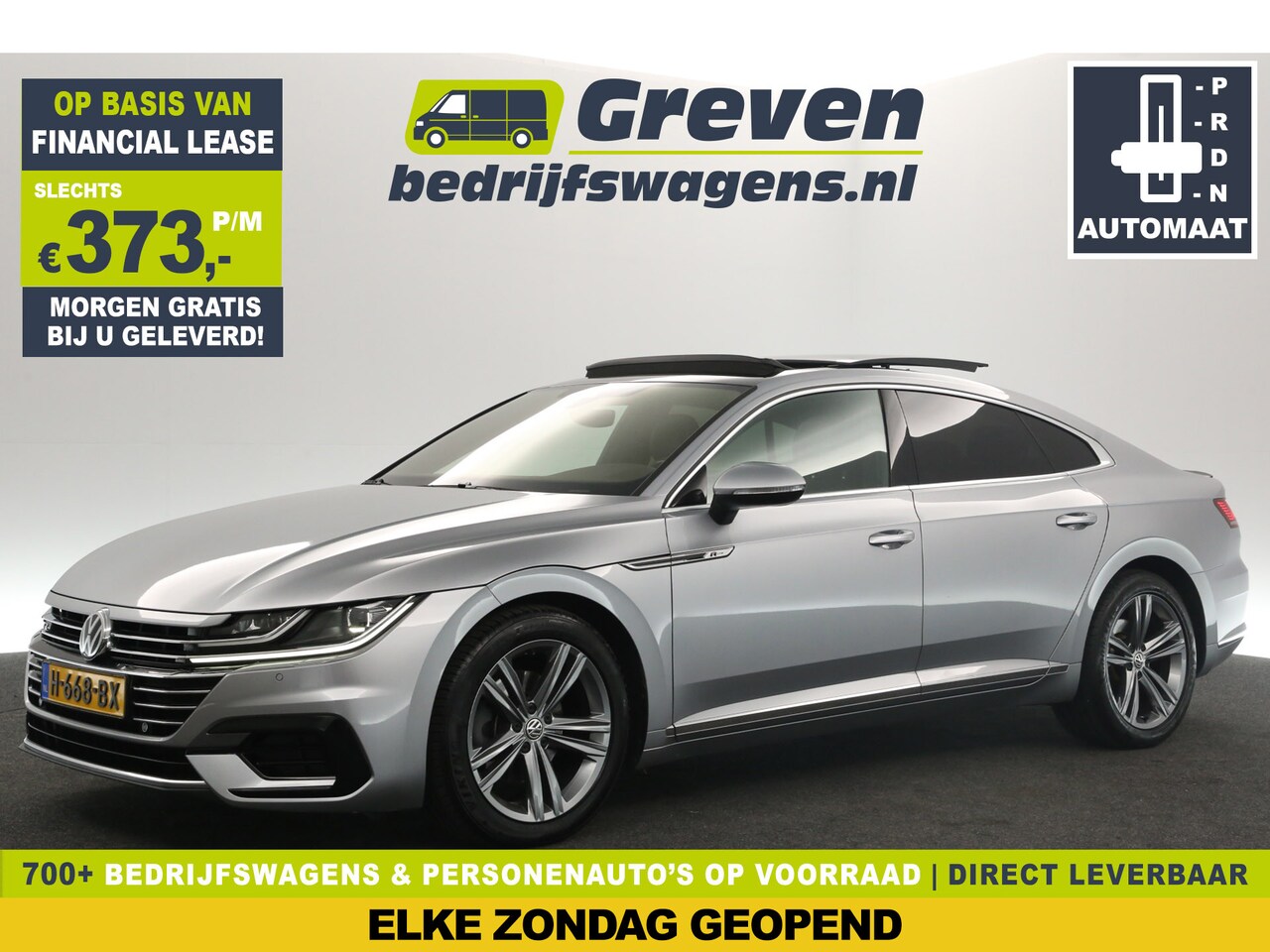 Volkswagen Arteon - 1.5 TSI 150PK R-line Pano Sfeer Carplay DSG LED ACC Clima PDC Navi Stoelverwarming 18"LMV - AutoWereld.nl