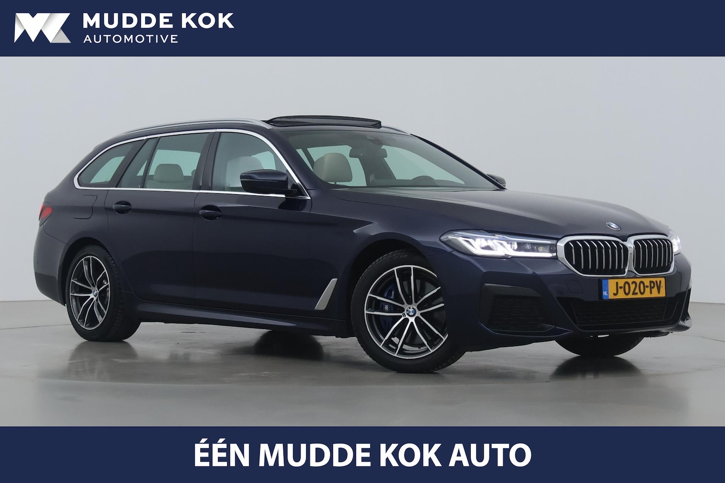 BMW 5-serie Touring - 530i High Executive Edition | M-Sport | Panoramadak | Leder | Stoelverwarming | 18 Inch - AutoWereld.nl