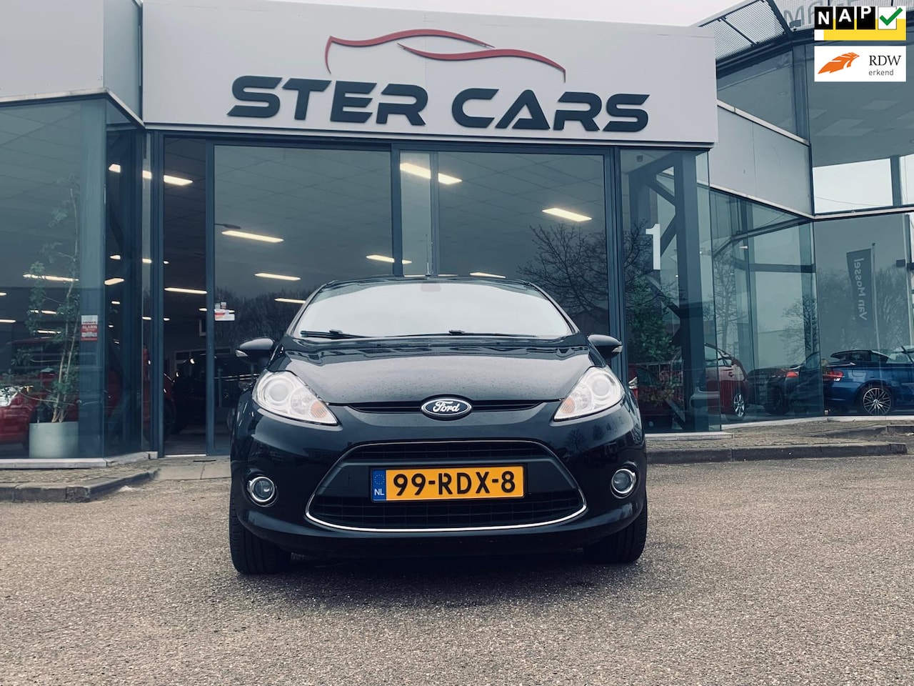 Ford Fiesta - 1.4 Titanium 1.4 Titanium, 97PK, Airco, Cruise Control, 5 Deurs, NAP, APK - AutoWereld.nl