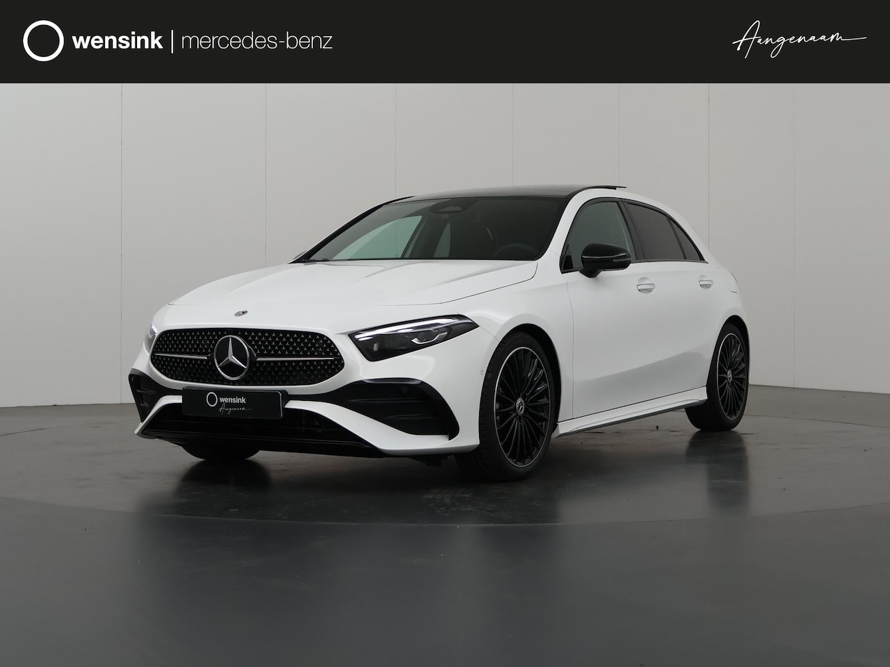 Mercedes-Benz A-klasse - 180 Star Edition AMG Line | Keyless go | Sfeerverlichting | Stoelverwarming | Panoramaschu - AutoWereld.nl