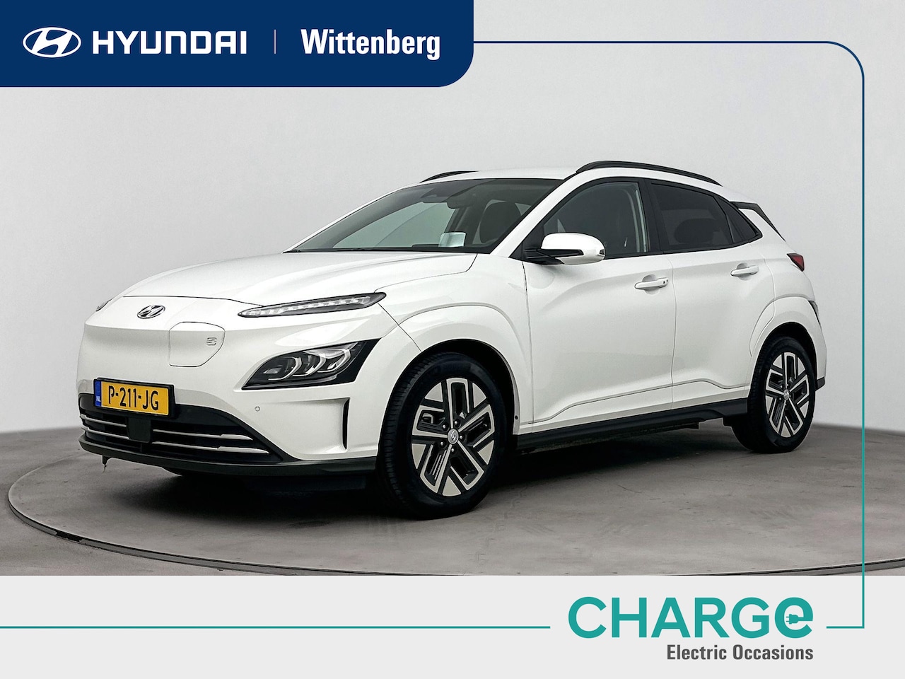 Hyundai Kona Electric - Premium 64 kWh | Stoelen en achterbank verwarmd | leder | Navi | Cruise | - AutoWereld.nl