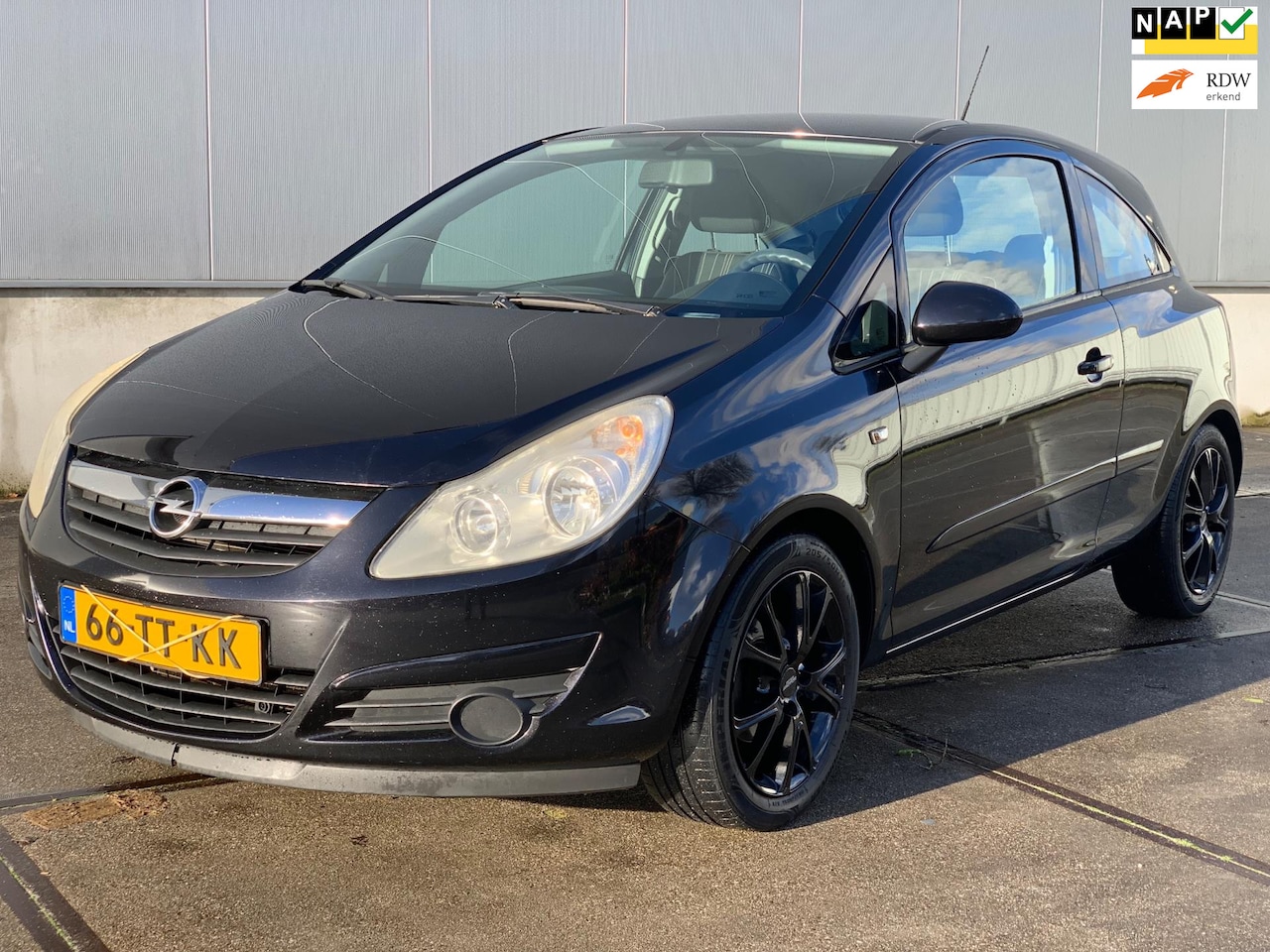 Opel Corsa - 1.2-16V Business 1.2-16V Business, Nap, Nwe Apk, Airco, Sport - AutoWereld.nl