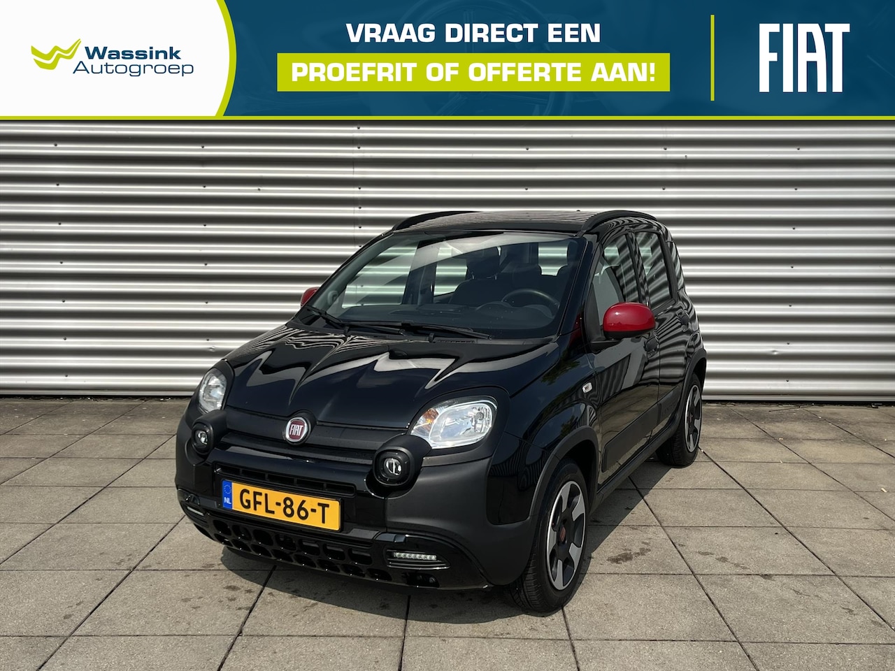 Fiat Panda - 1.0 70pk Hybrid Cross | Climate control | Bluetooth - AutoWereld.nl