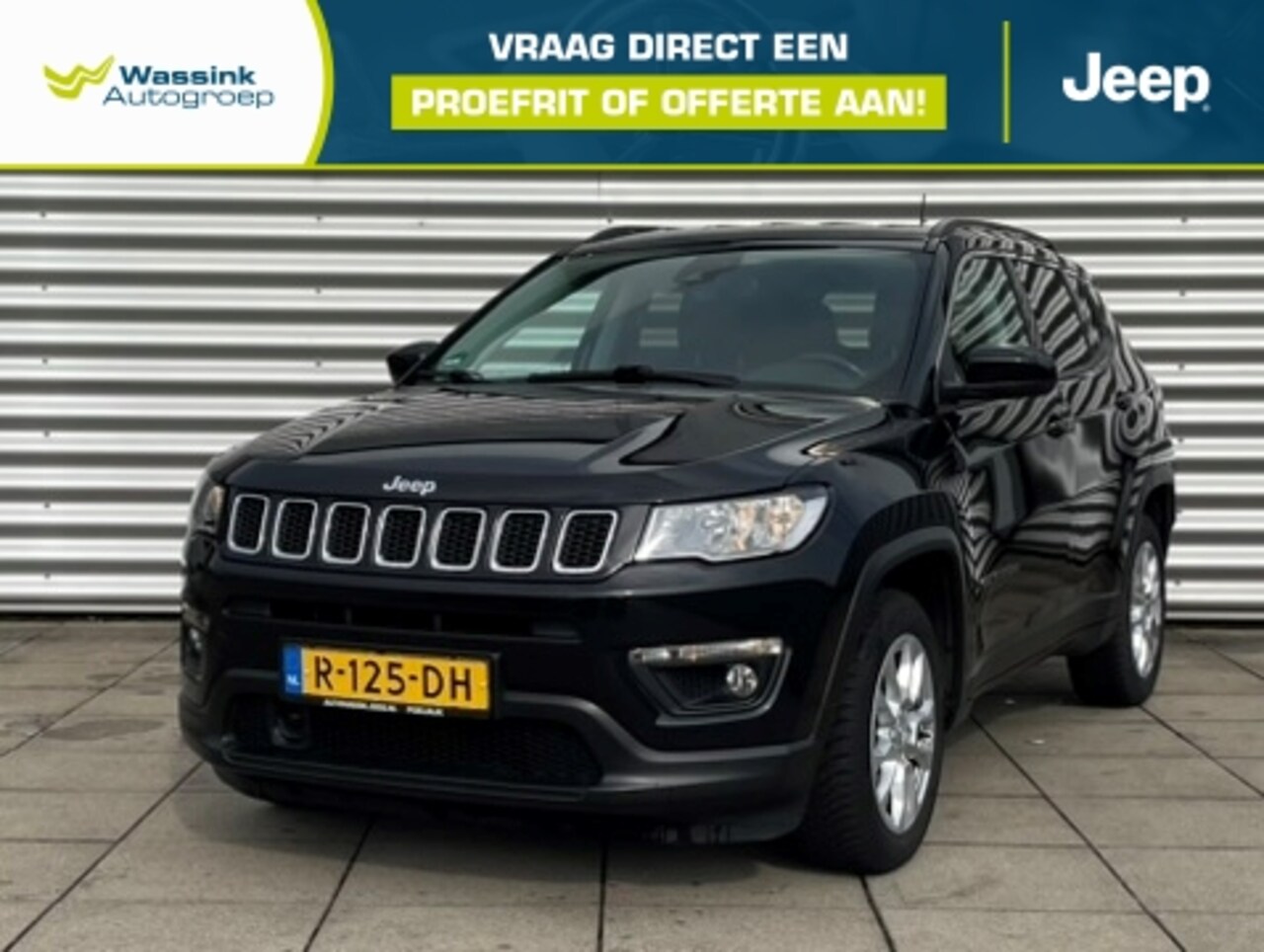 Jeep Compass - 1.3 MultiAir 150pk DDCT Limited | Climate Control | Achteruitrijcamera - AutoWereld.nl