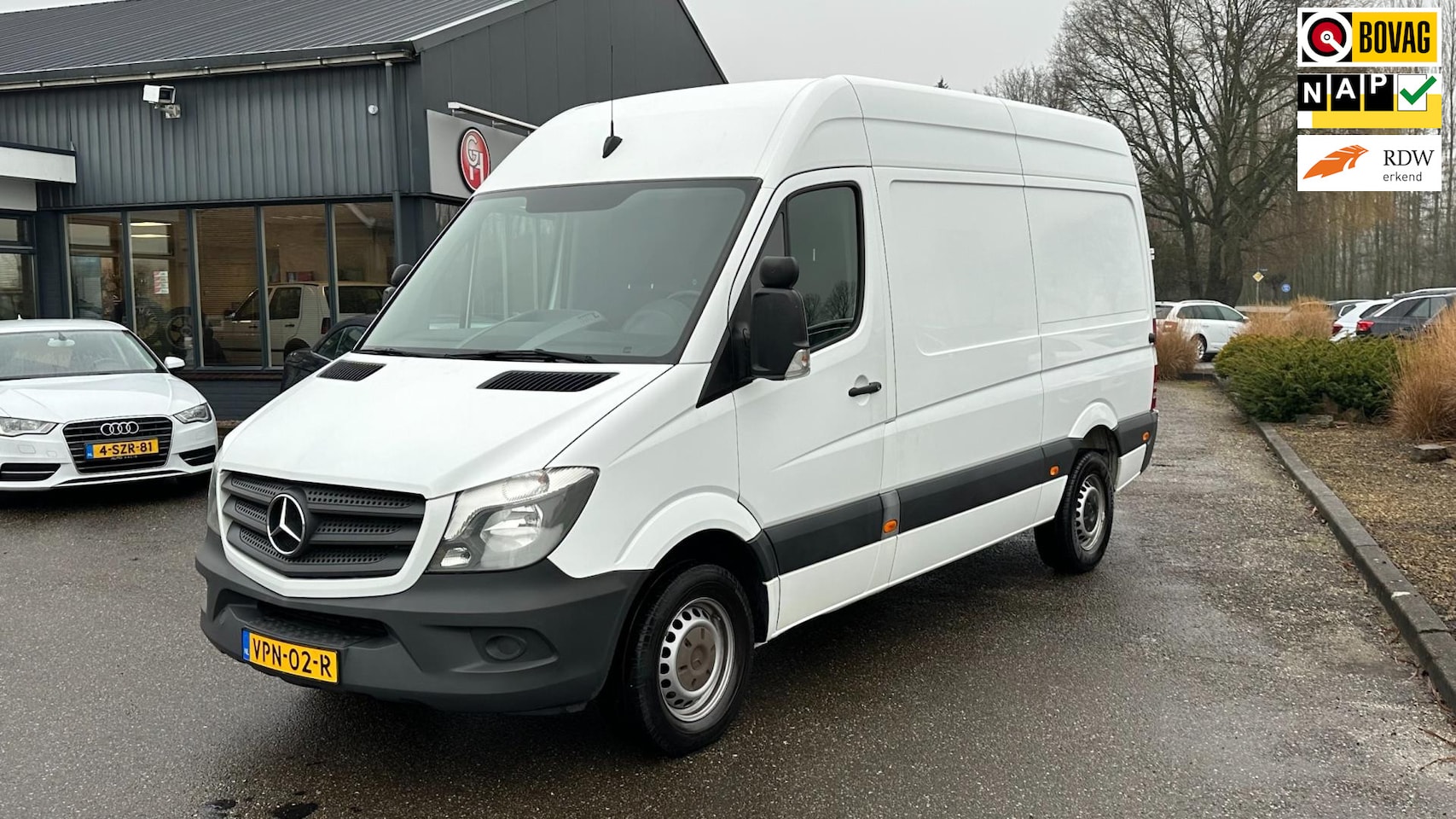 Mercedes-Benz Sprinter - 313 2.2 CDI 366 EHD Automaat airco trekhaak navigatie camera - AutoWereld.nl