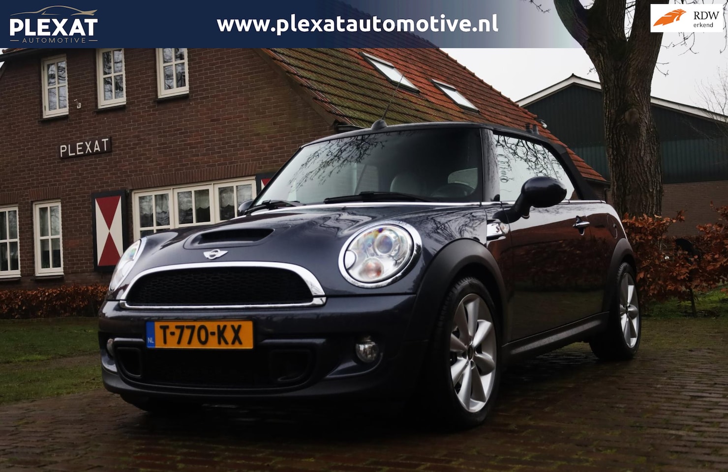 MINI Cabrio - 1.6 Cooper S Chili | NIEUWSTAAT | Navigatie | Historie | Slechts 73.000KM | Xenon | Luxe L - AutoWereld.nl