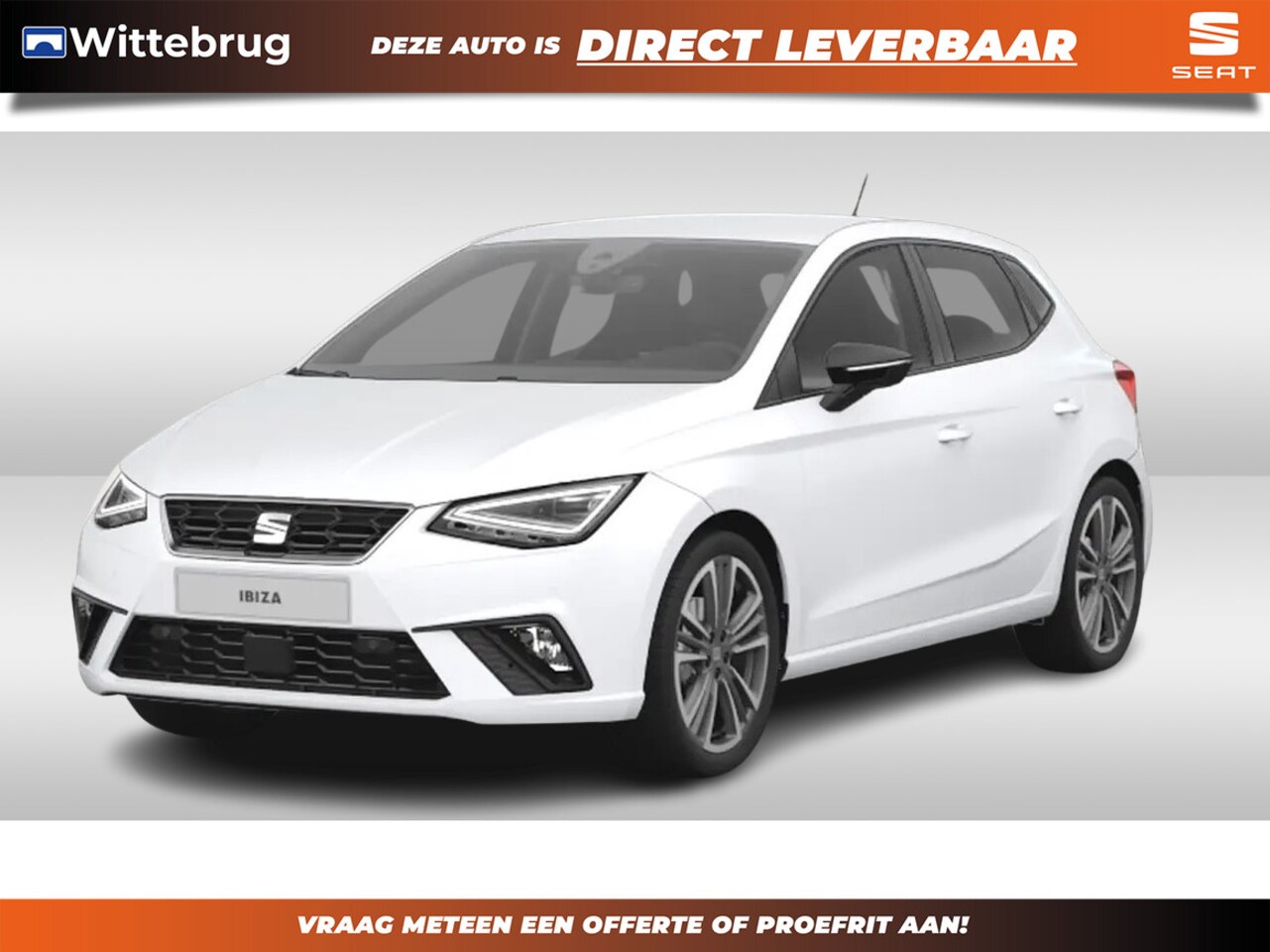 Seat Ibiza - 1.0 EcoTSI 115PK FR Anniversary / Keyless Entry & Go / Achteruitrijcamera / Grootlicht ass - AutoWereld.nl