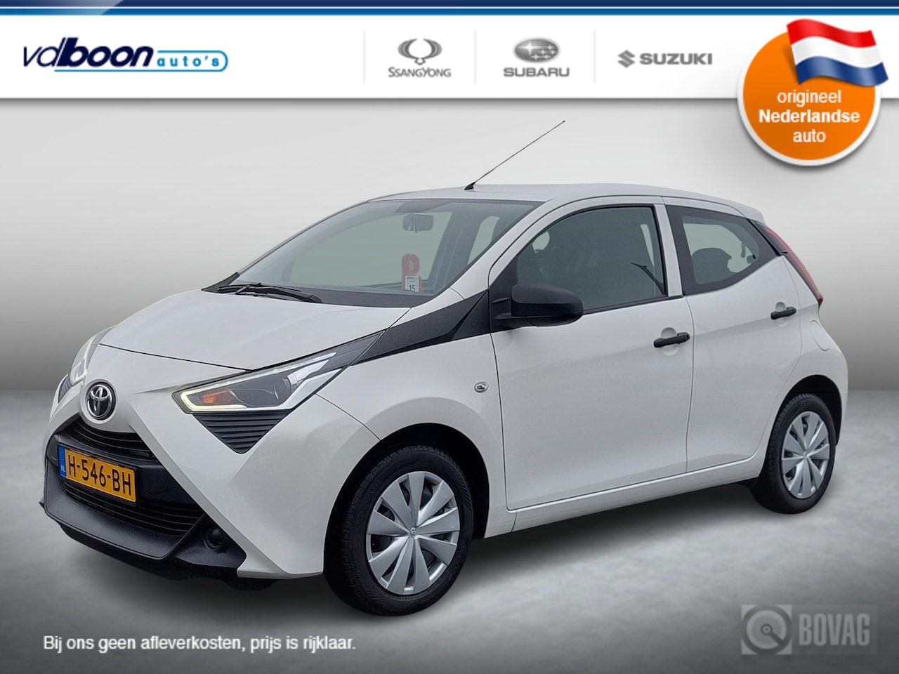 Toyota Aygo - 1.0 VVT-i x-fun AIRCO | NL-auto | rijklaarprijs !! - AutoWereld.nl