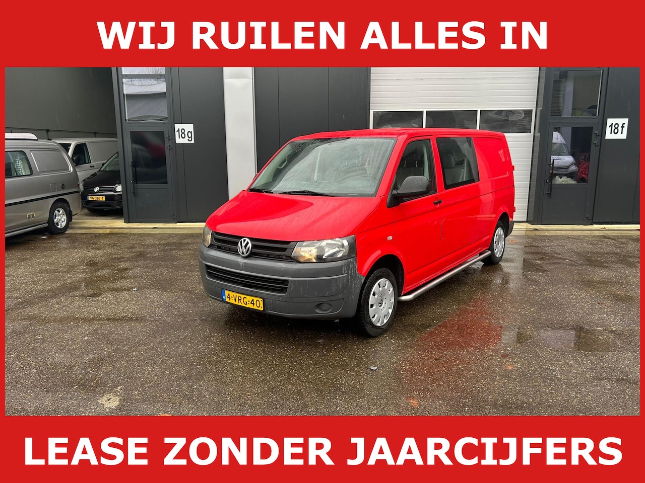 Volkswagen Transporter - 2.0 TDI L2H3 DUBBEL CABINE - AutoWereld.nl