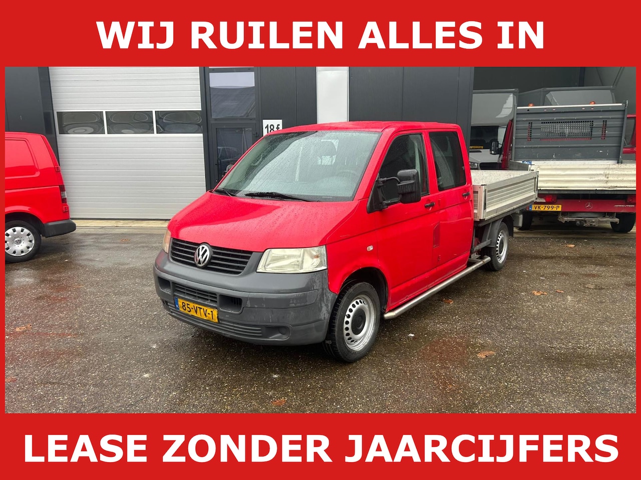 Volkswagen Transporter - 1.9 TDI 340 DC PICKUP - AutoWereld.nl