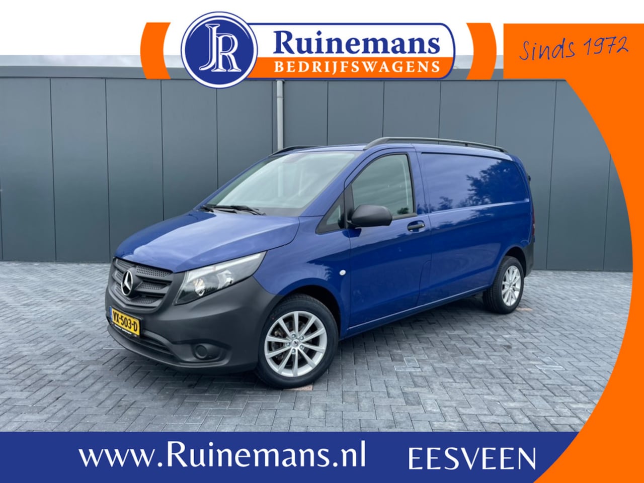 Mercedes-Benz Vito - 109 CDI / L1H1 / TREKHAAK / 17 INCH LM / AIRCO / DAKRAILS / NETTE BUS - AutoWereld.nl