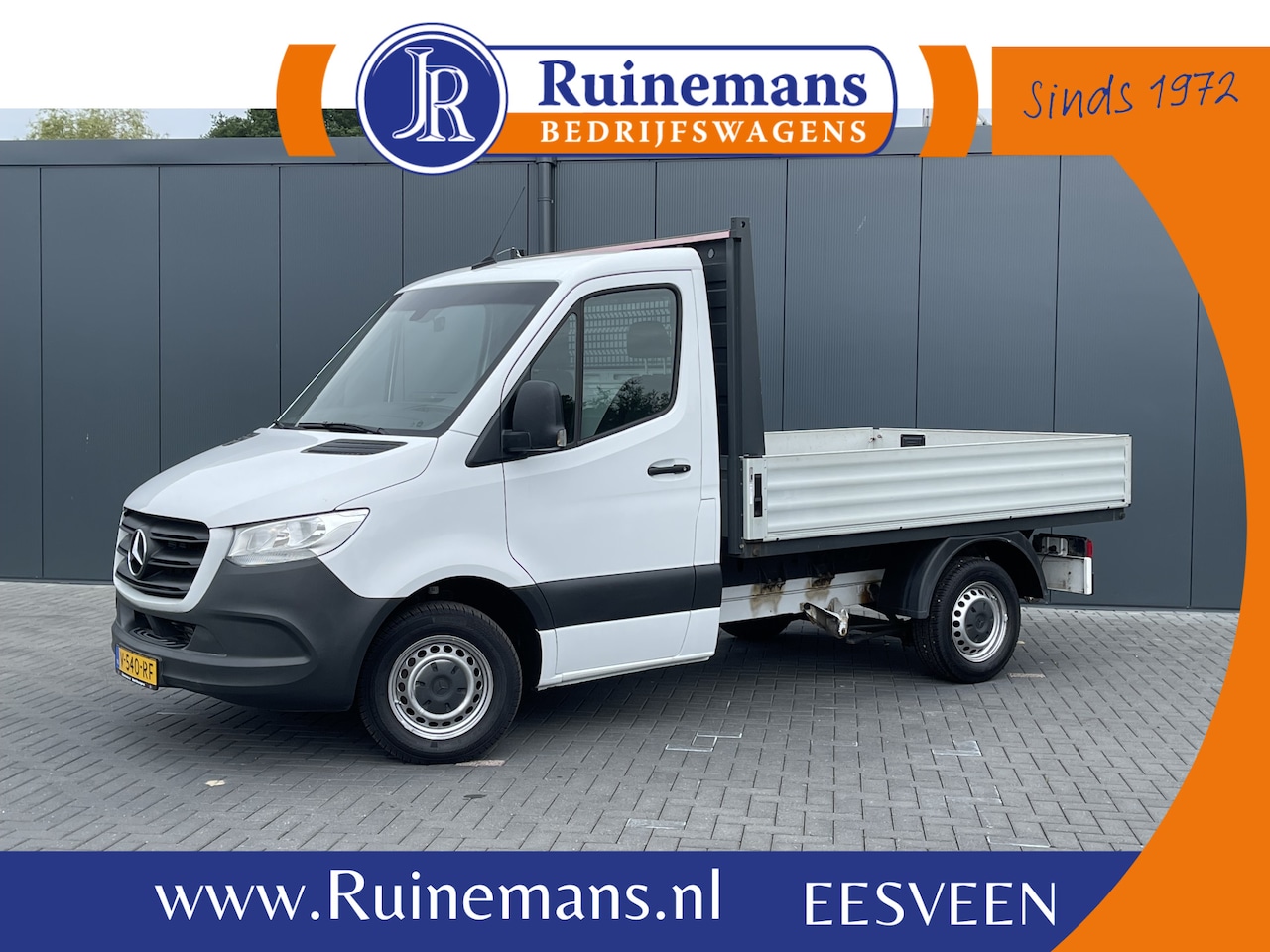 Mercedes-Benz Sprinter - 311 CDI / 1e EIG. / PICK UP / AUTOMAAT / 35.001 KM! / DAB+ RADIO / AIRCO / CRUISE / OPEN L - AutoWereld.nl